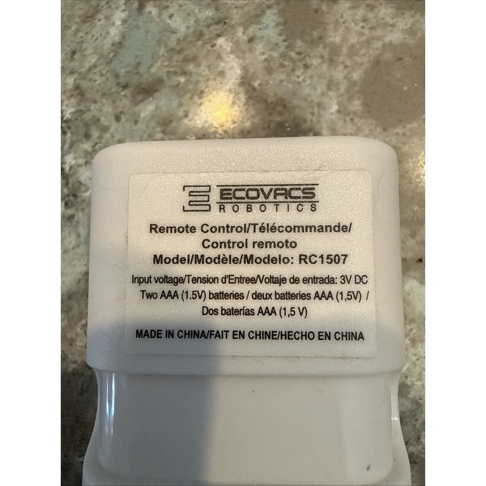 Ecovacs RC1507‎ Deebot Robotic Vacuum N79 N79S M80 white Remote Control